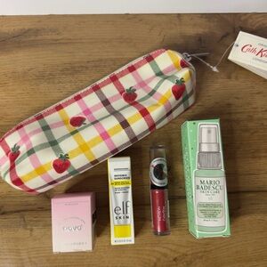 New 5 Piece Beauty Bundle Revlon, Elf, Mario Badescu & Cath Kidston